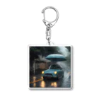 nonbiri-yaの雨車 Acrylic Key Chain