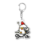 樹璃ィ's すとあののんべぇにわとりさん！カラー Acrylic Key Chain