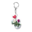 dandelionのチューリップ Acrylic Key Chain