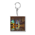 aripeishopの都会の夜景 Acrylic Key Chain