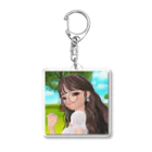 らーたんの眼鏡女子 Acrylic Key Chain