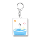 SASAMIのSHACHI Acrylic Key Chain