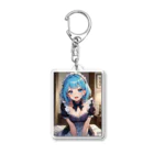 ペロペロ帝国購買部👑のメイドシキちゃん Acrylic Key Chain