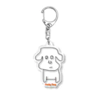 butamatsuoyabunのぷりちーどっぐ Acrylic Key Chain