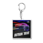 Smooth2000のOUTRUN DRIVE Acrylic Key Chain