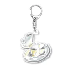 喫茶うろひびこ｜吉祥寺のBASICプリンとコーヒー Acrylic Key Chain