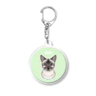 fuku-blackcatのじん Acrylic Key Chain