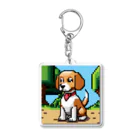 girigirigoldのビーグルだよ Acrylic Key Chain