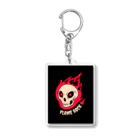 t_sotoyamaのレッドロック・リバーブ Acrylic Key Chain