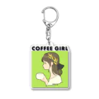 COFFEE GIRLのCoffee Girl ミモザ (コーヒーガール ミモザ) アクリルキーホルダー