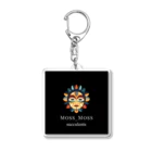 Moss_Moss succulentsのMoss Moss Acrylic Key Chain