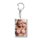 AIグラビア 爆乳ギャル YUKIのAIグラビア 爆乳水着ギャル05 Acrylic Key Chain