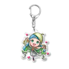 #とちぎけんV25 Official Shopのキュートなかんぴょうあすぴょんシリーズ Acrylic Key Chain