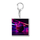 QuirkyRockeyのNEONB Acrylic Key Chain