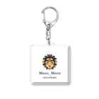 Moss_Moss succulentsのMoss Moss Acrylic Key Chain