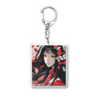 大正レトロJYOSIの大正レトロJYOSI　シュリ:syuri【ロゴ入り】 Acrylic Key Chain