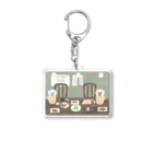 Fille de angeのふぃーゆどぅあんじゅ居酒屋 Acrylic Key Chain