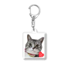 😽クッキーちゃんのショップ🐾のクッキーくんのLOVE2❤ Acrylic Key Chain