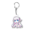 小春のグッズ屋さん SUZURI支部のリアといっしょシリーズ Acrylic Key Chain