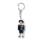 zenchangのぜんくんまみれ Acrylic Key Chain