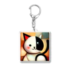 T2 Mysterious Painter's ShopのMysterious Cat アクリルキーホルダー