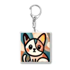 T2 Mysterious Painter's ShopのMysterious Cat Acrylic Key Chain