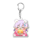 まりんちゃんのまりんちゃんとひよこのカップケーキ Acrylic Key Chain