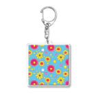 MAYのflower Acrylic Key Chain