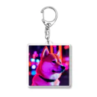 シュシュ🐩のお店の柴犬のお洒落アイテム　Shibainu Acrylic Key Chain