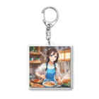 the blue seasonの杉山みほ Acrylic Key Chain