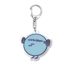 崖からぷっちんのゆらゆらフランケンとり Acrylic Key Chain