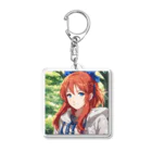 the blue seasonの青木茜 Acrylic Key Chain