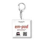 em-pod official Storeのem-pod official グッズ アクリルキーホルダー