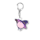 崖からぷっちんのゆらゆら魔女とり Acrylic Key Chain