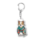 Risen ShopのKIMONO Japanese Dog(M) Acrylic Key Chain