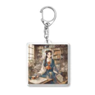 the blue seasonの清水美琴 Acrylic Key Chain