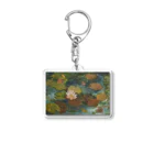 JjyunKaigaKoubouの2020年5月岡田美術館前 雨後の蓮の花 Acrylic Key Chain