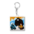 I'm Pixelの哺乳類会談 Acrylic Key Chain