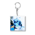 TシャチのTシャチ Acrylic Key Chain