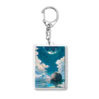 卯月なのかのSky Journey　〜世界最古で最大の恒久的なキャンパスの旅〜　No.2「恍惚」 Acrylic Key Chain