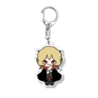 itsu0055のPC5だーくミニキャラ（ハロウィンミステリー『魔法の夜と怪人の秘密』） Acrylic Key Chain