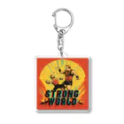 hirokiaaaaaのStrong_World Acrylic Key Chain