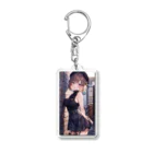 エーアイガールの秋の装い(ベレー帽)AKANE Acrylic Key Chain