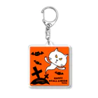 mkumakumaのニャロウィンそのさん４ Acrylic Key Chain