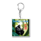 ChromastrAlのDigital Jungle Acrylic Key Chain