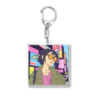 sunglass girlのsunglass girl 街編 Acrylic Key Chain