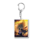 卯月なのかのMusic Journey　〜ノスタルジックシンフォニーの旅〜　No.2「はじまりのうた　-War is over-」 Acrylic Key Chain