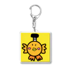 ピヨ☆ショップのピヨ侍のピヨ太郎 Acrylic Key Chain