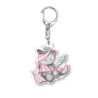 MIKAKOのMAD friends　#No.008 Acrylic Key Chain