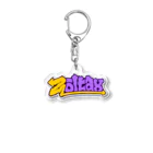 Zoltax.のZoltax. グラフィティ ロゴ 紅芋タルト Acrylic Key Chain